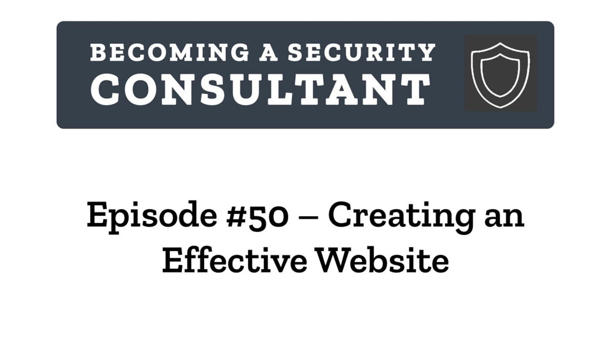 EP50 Creating an Effective Website